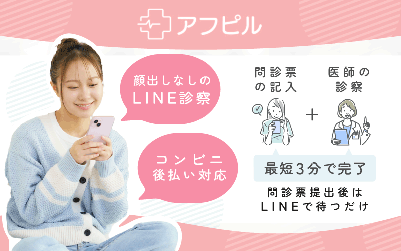 LINE診察のアフターピルオンライン診療